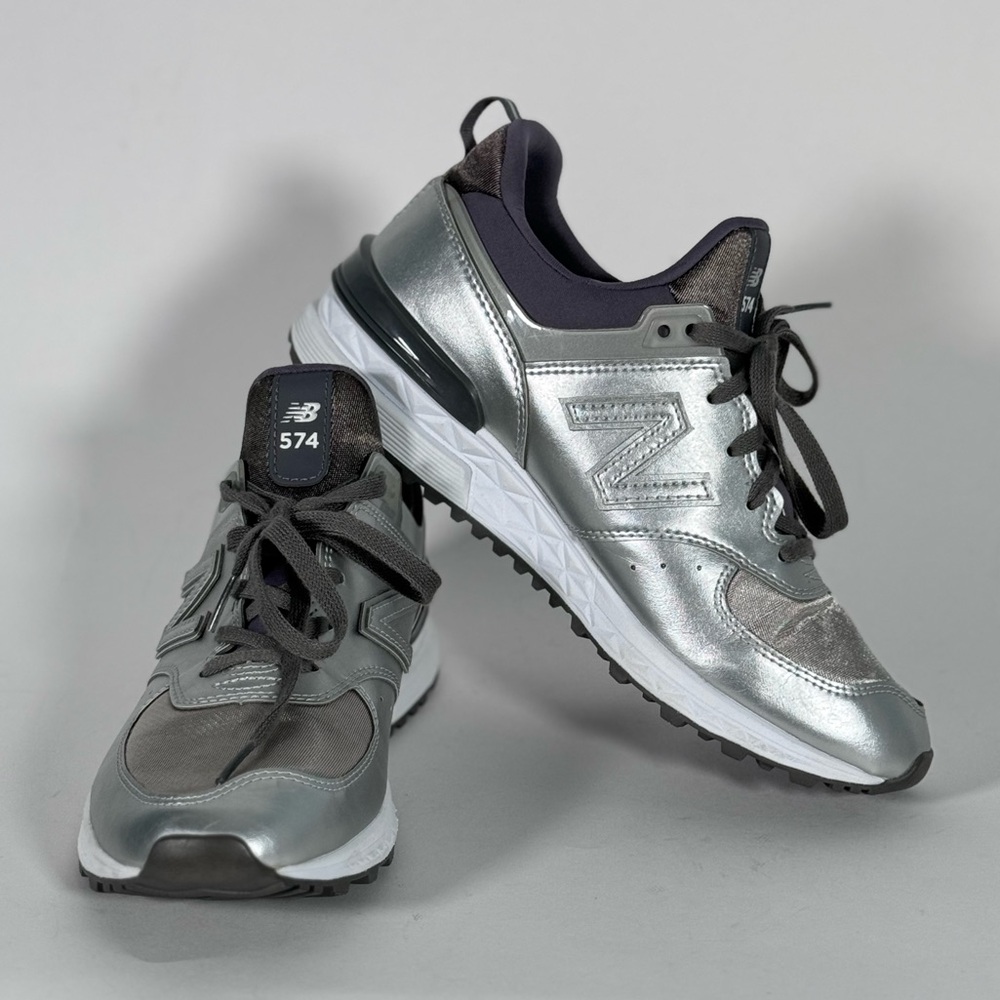 COPY - NEW Women) New Balance 574 B 'Silver' WS574SFG